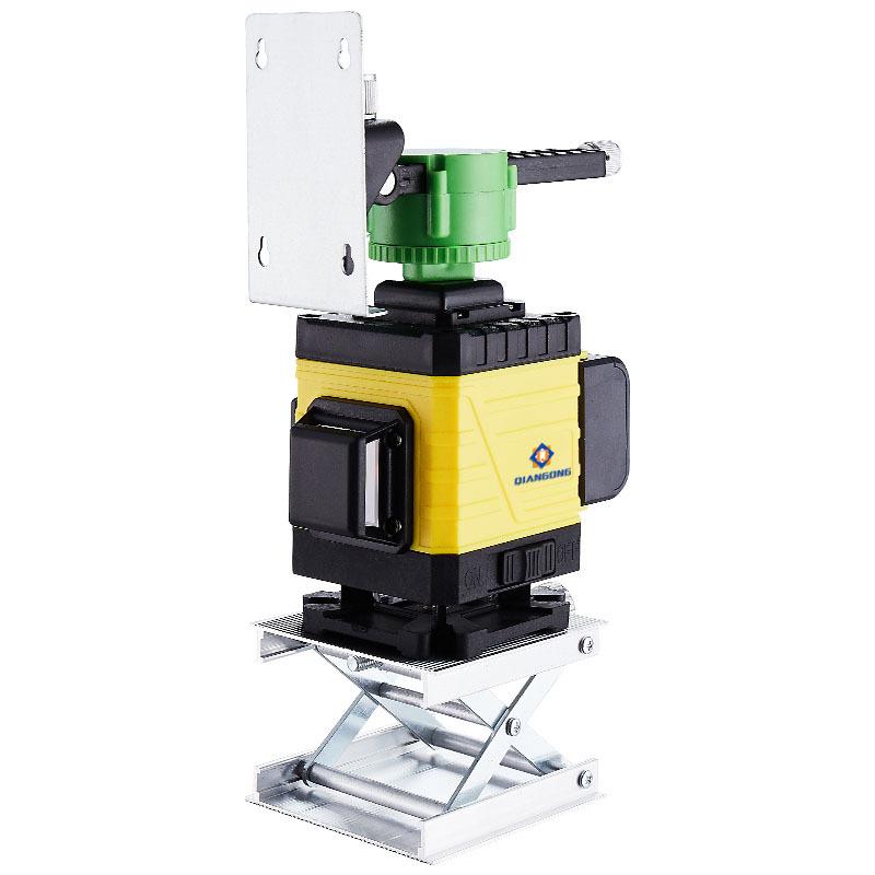3D12线4D16线绿光水平仪激光水平仪投线仪贴墙仪Laserlevel
