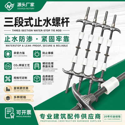人防工程止水螺杆穿墙止水螺栓三