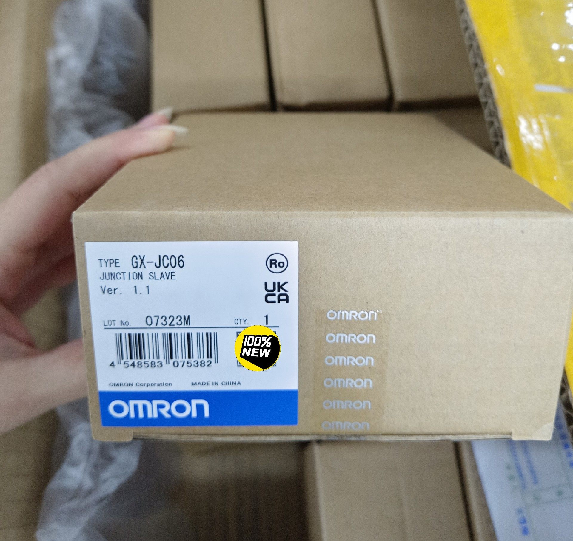 EtherCAT分支子机 GX-JC06 欧姆龙全新原装正品