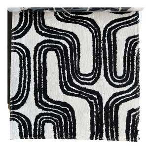 高克重黑白意式 遮光卧室2024 极简轻奢法式 中古风客厅窗帘挂钩款