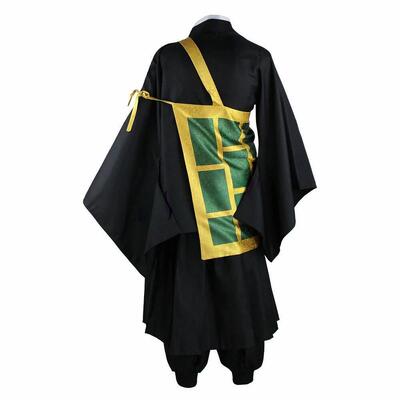 Anime Jujutsu Kaisen Geto Suguru Cosplay Costume Shoes Wig