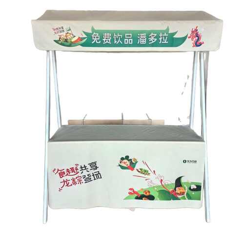 展示架红架子地摊市集摆摊集市摊位网夜市花车可折叠移动户外促销
