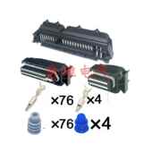 80P针座1534512 52孔母1393450 TE系连接器 28孔母1393454