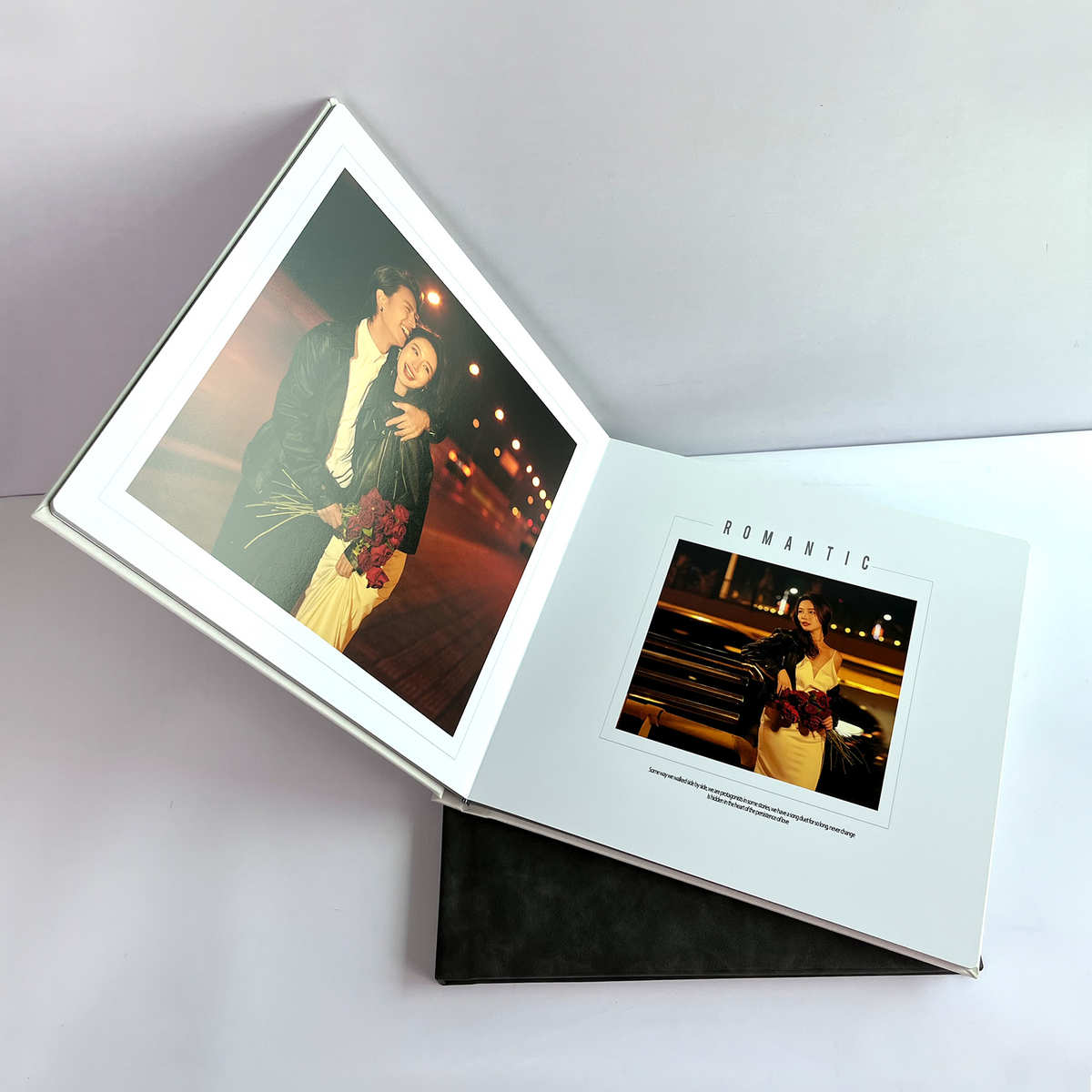 相册定制高端来图制作婚礼婚庆写真纪念册影楼精修照片入册pu皮面