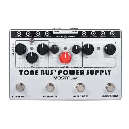 MOSKYTONEBUS+POWERSUPPLY组合效果器3种效果器8路效果器电源.