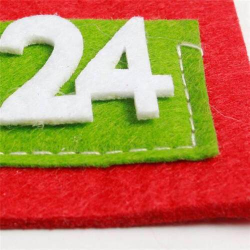 Santa Claus Snowmen Christmas Advent Calendar Door Wall Wind