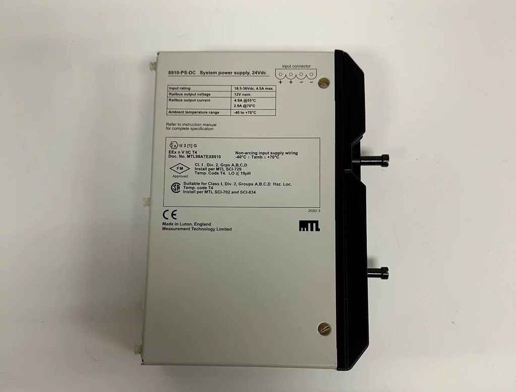 MTL电源 8910-PS-DC 原装现货 询价