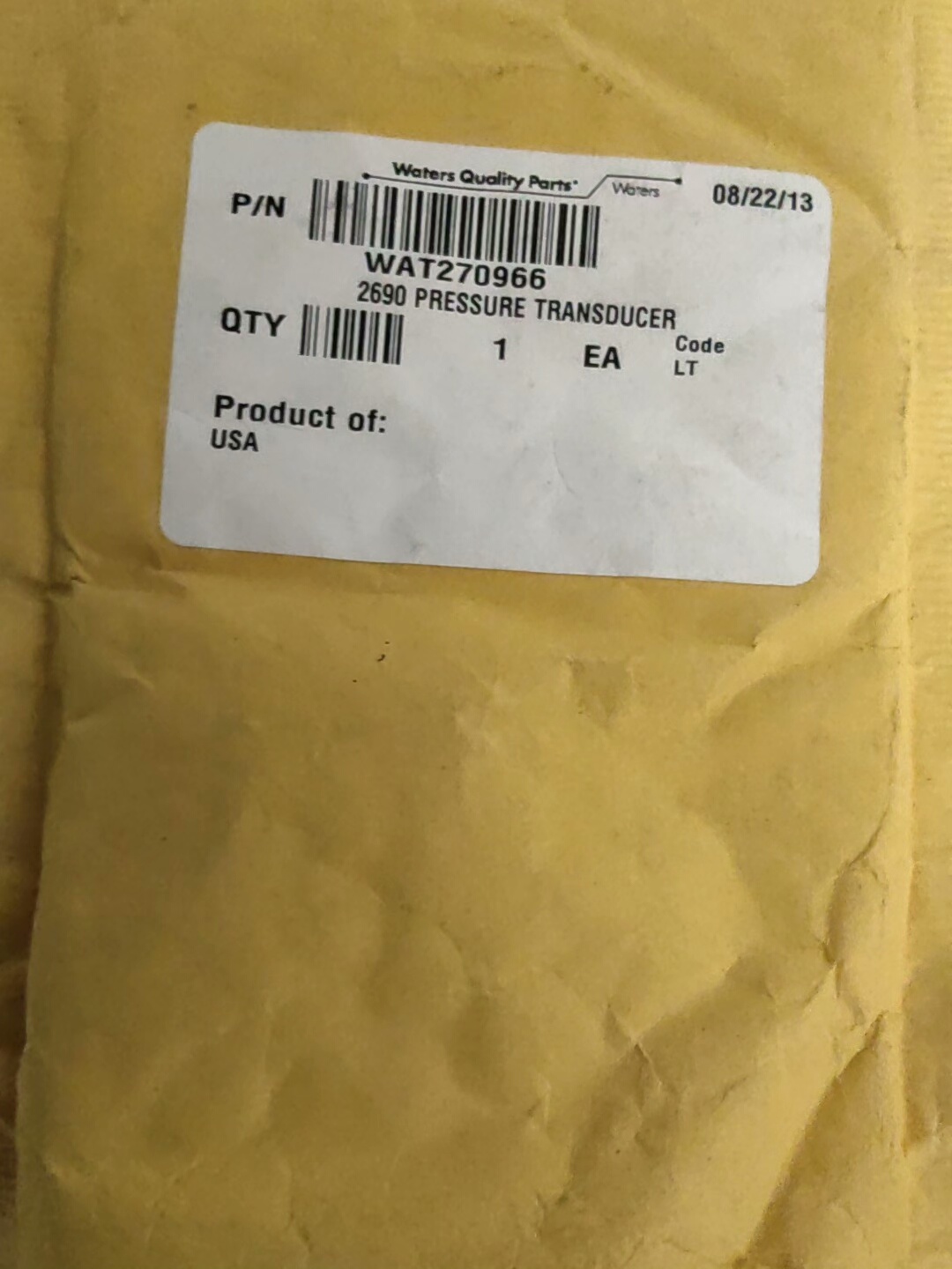 WAT270966 2690 压力传感器 全新未使用的