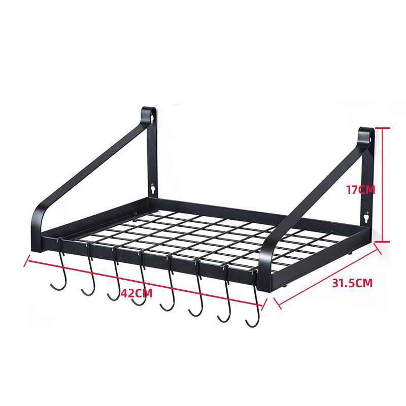 中凰置物架落地多层收纳架家用书架客厅零食卧室阳台厨房铁艺架子