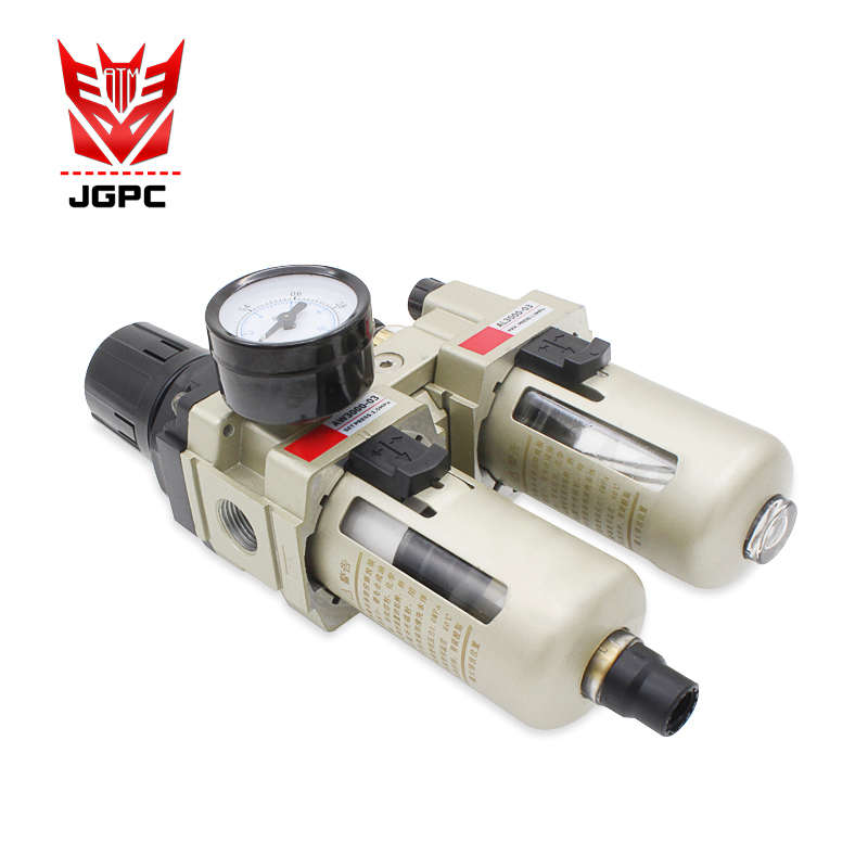 气动油水分离器AW3000+AL3000气源处理过滤器AC3010-03/03D自动