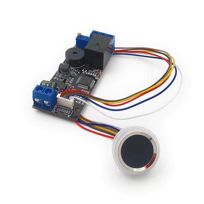 KL202+R502/F指纹控制板低功耗继电器触点输出采用进口ST芯片