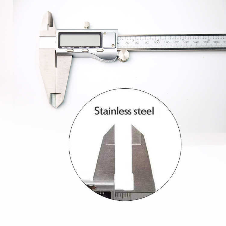 数显游标卡尺0-300mm电子尺 不锈钢 厂家直销 外贸HL068-300款