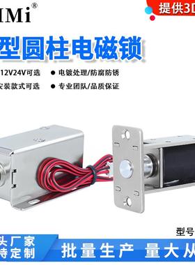 工厂直销SH01电控锁磁力锁12V24V推拉杆电插锁插销电子锁小型电锁