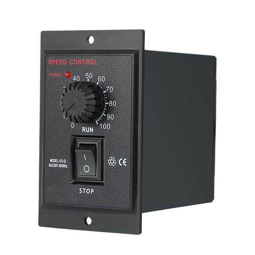 220V交流US-52减速电机调速器马达开关25W60W120W180W250W