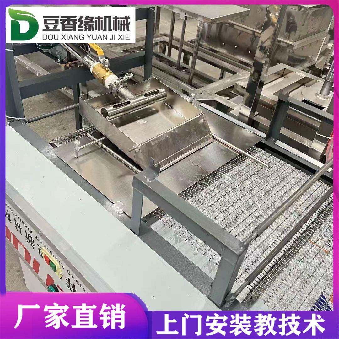 厂家供应豆腐皮机新型全自动千张机器豆香缘机械一手货源