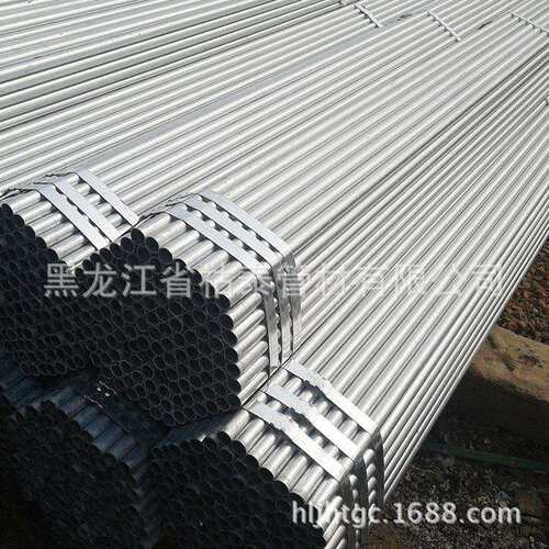 现货供应 镀锌管 Q235B镀锌管DN25-100友发热镀锌钢管蔬菜大棚用