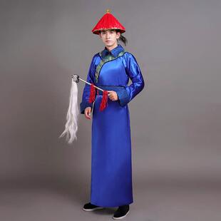 清朝古装官服太监服装太医公公总管侍卫年会舞台宫廷演出表演服男