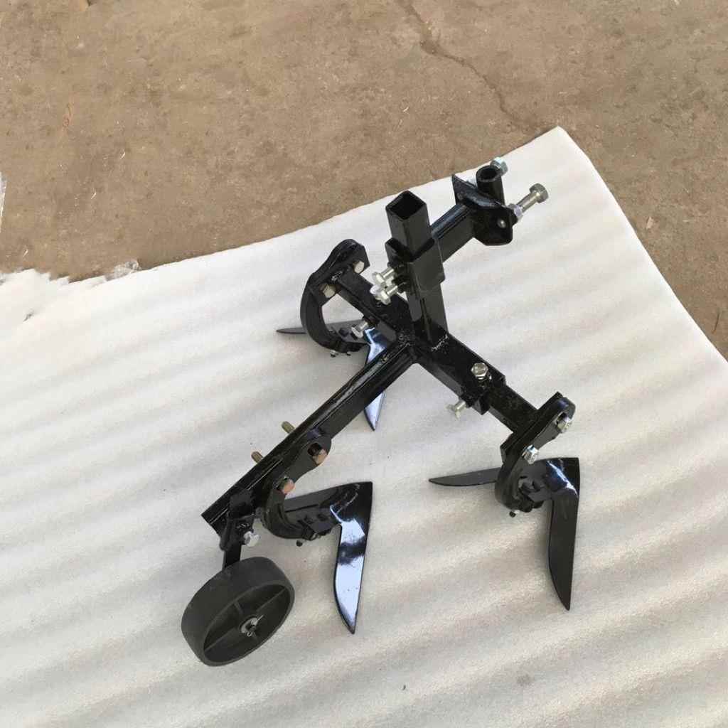 微机耘锄锄草机耘地机三带角耘锄松耕耘土铲农用工具RIG微耕机轮
