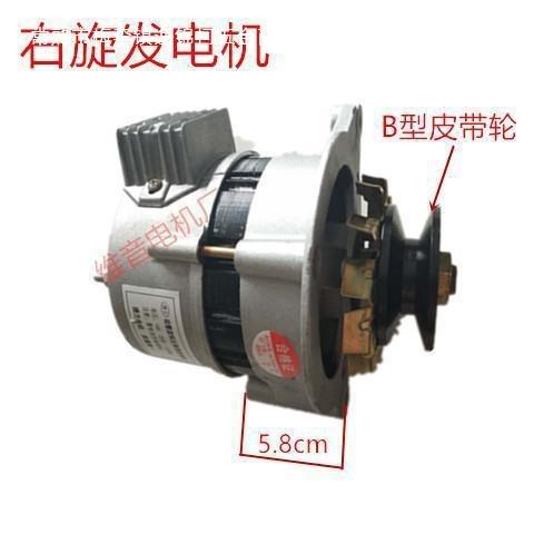 农用车拖拉机三轮车12V14V伏充电带灯两用单缸柴油机大功率发电机