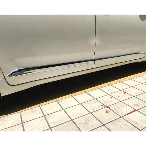 专用于2011-2020款塞纳门边条SIENNA车身饰条ABS改装外部装饰配件