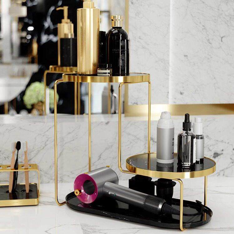 不止收纳浴室卫生间洗漱台护肤化妆品收纳盒桌面收纳架多层置物架