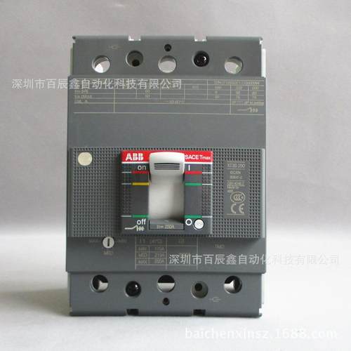 ABB塑壳断路器XT3N250 TMD250-2500 FF 3P XT3N250 TMD200-2000