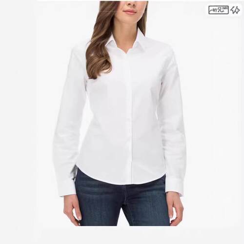 Siliteelon Button Dress Shirts Women Sleeve Purple Shirt