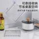 Rack Round Pot Stainless Heat Steamer Holder Insulatio Steel