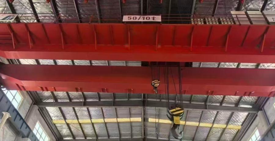 11月19日常州50吨跨度22.2米QD型50/10吨双梁起重机网络拍卖公告