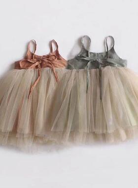 Princess Baby Girl Dress Summer Backless Baby Girls Birthday