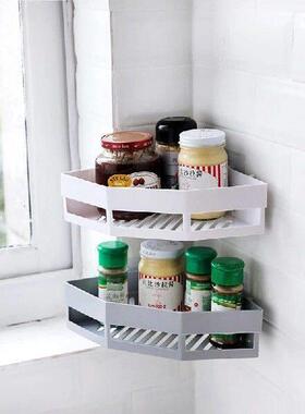 Wall Mount Corner Tripod Shelves Home Kitchen Bathroom
