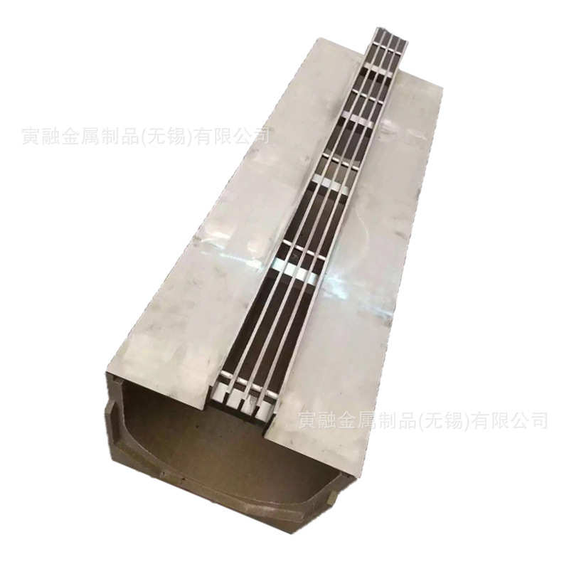 304成品排水沟 U型不锈钢线性排水沟树脂排水沟复合 混凝土排水沟