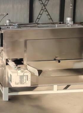 摇摆烤炉裹衣花生米加工机器工厂摇摆炉鱼皮花生烘烤机花生烘烤机