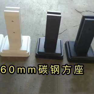 夹固定楼梯不锈钢包 夹玻璃座落地方201邮现货304泳池护栏夹子