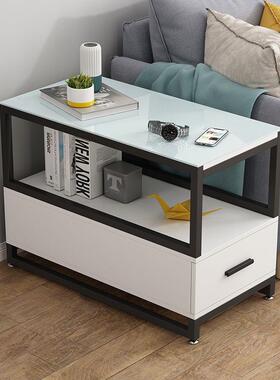 发侧柜边柜边几边桌子茶几小型迷你边沙靠桌墙窄简约轻奢ZSU置物