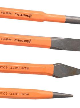 0SHEFIFELD/SZZJ080025件套样冲中心冲钎头钳工钻孔工具