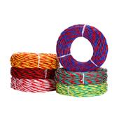 铜芯用花芯线电线RVS电线工程2消防线双绞线ZC灯头线1. 1家0.5