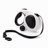 LED宠物自动伸缩牵引绳带灯反光遛狗绳多功能牵引器狗绳子