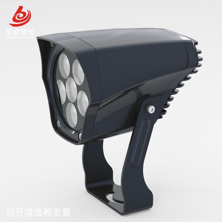 新款LED射灯6W12W防水投射灯酒店桥梁楼体亮化灯具厂家