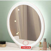 飘窗梳妆台收纳柜一体卧室小型坐地化妆桌现代简约网红带灯化妆台