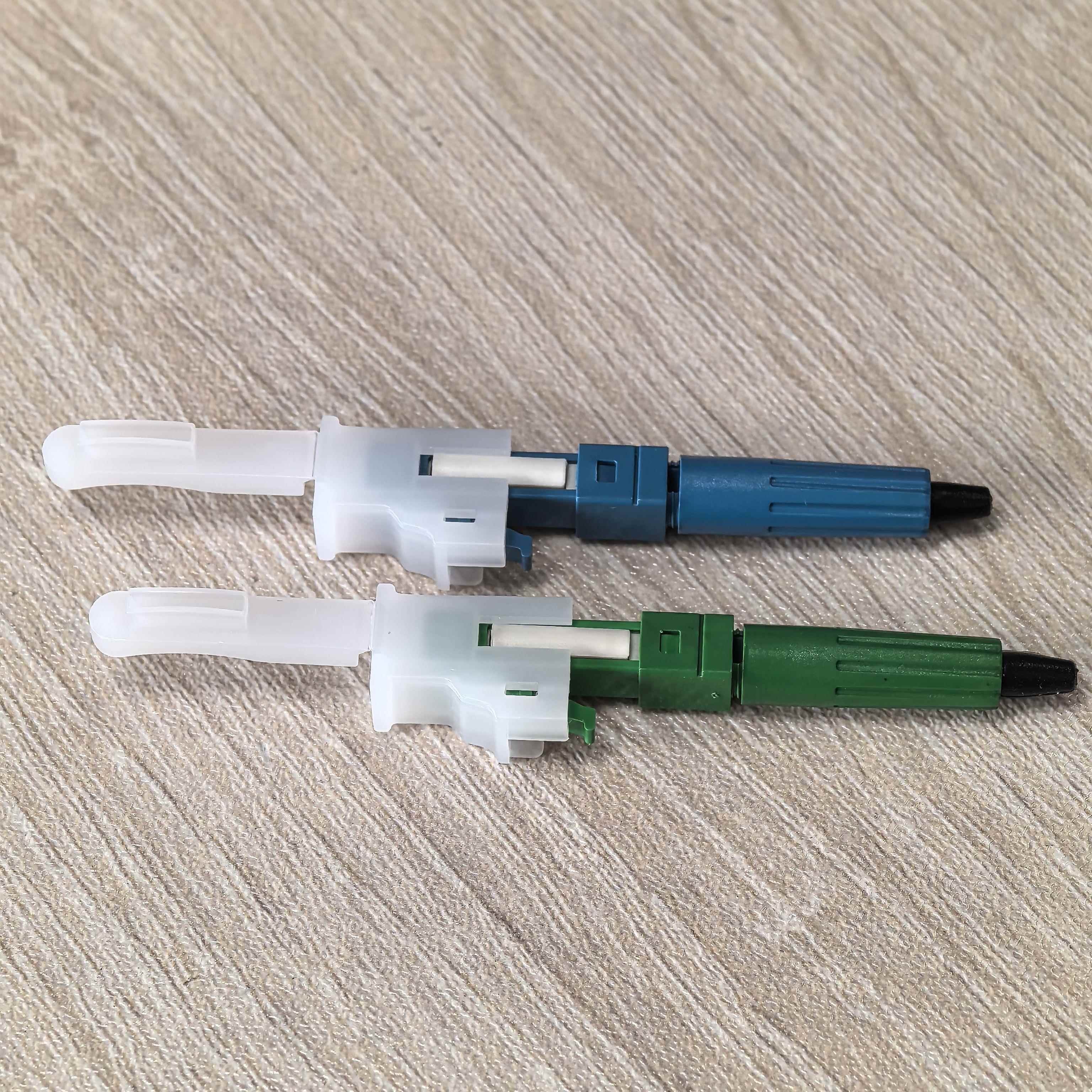 Lc光纤连接器光纤冷接头光纤冷接可定制多模单模0M3/0M4