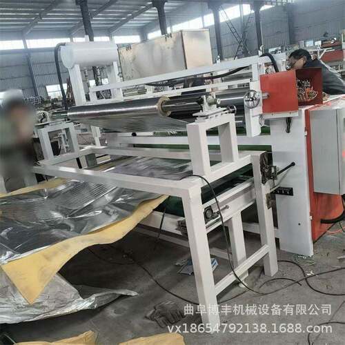 保温隔热棉贴面机气凝胶毡铝箔玻纤布热熔胶复合机挤塑板覆膜机