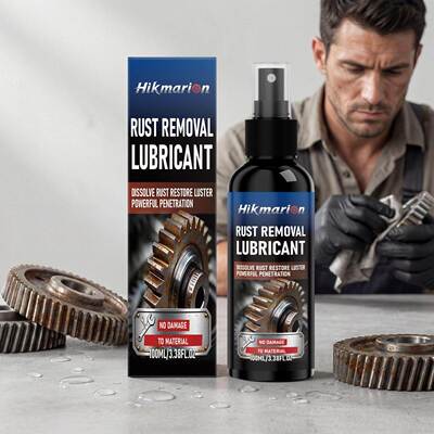Hikmarion Rust Remover Spray, a versatile metal lubricant an