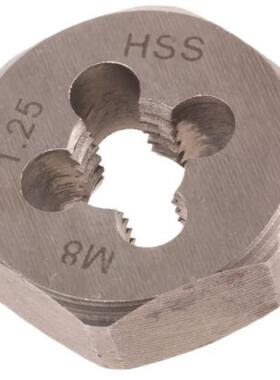 424-223 RS Pro 高速钢板牙螺母 0.3125in厚 1.25mm节距 M8螺纹