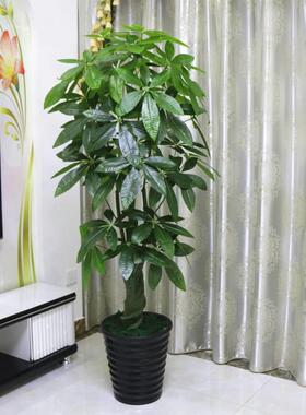 假发财树仿真植物厅落地盆栽树大型客仿盆景假cF8pJbsE花塑料花装
