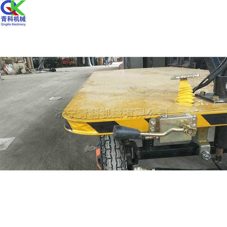 座驾式电动平板运输车 厂区四轮搬运车 铁路建设运输工具车
