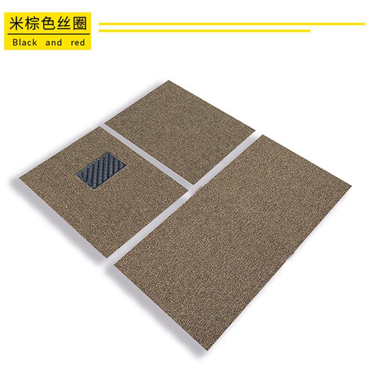 汽车丝圈F76T577S脚垫三套P件VC柔防水防滑地毯清洗易自由裁剪五