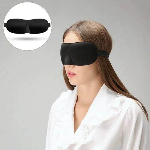1Pcs 3D Sleep Mask Natural Sleeping Eye Mask Eyeshade Cover
