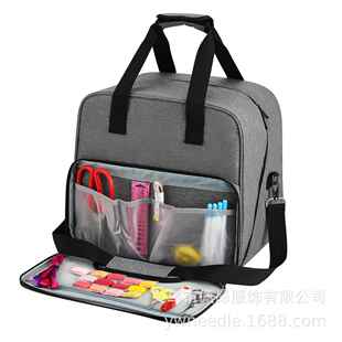 跨境家用小型缝纫机收纳包600D牛津布防尘缝纫机包缝纫配件收纳