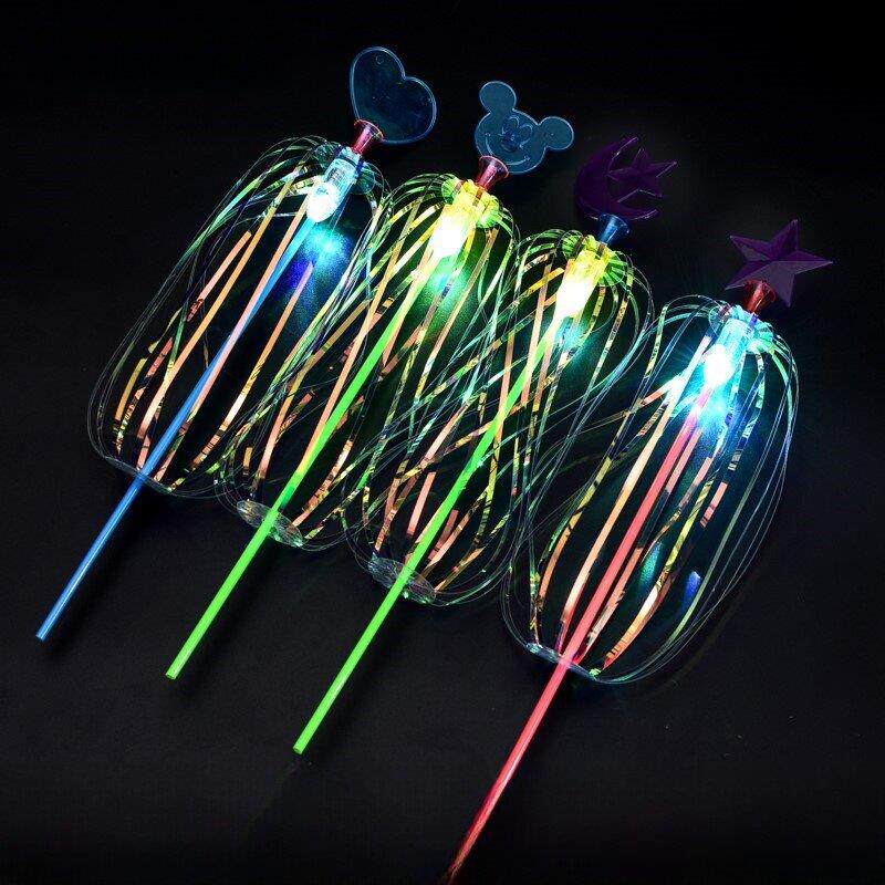 泡泡花魔法棒百变扭扭乐发光魔法棒儿童闪光夜市地摊货源热卖礼品